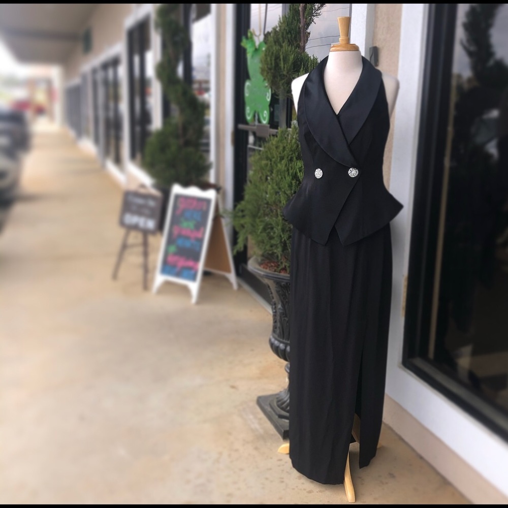 SOLD: Black Evening Gown